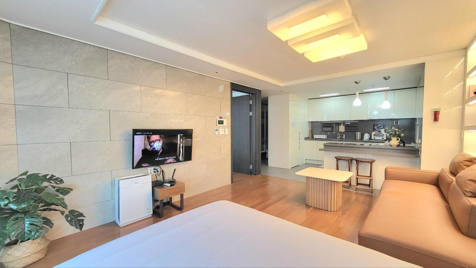 Haeundae Lavender House-Irua Hotel Busan Dış mekan fotoğraf