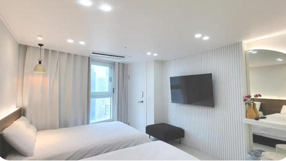 Haeundae Lavender House-Irua Hotel Busan Dış mekan fotoğraf