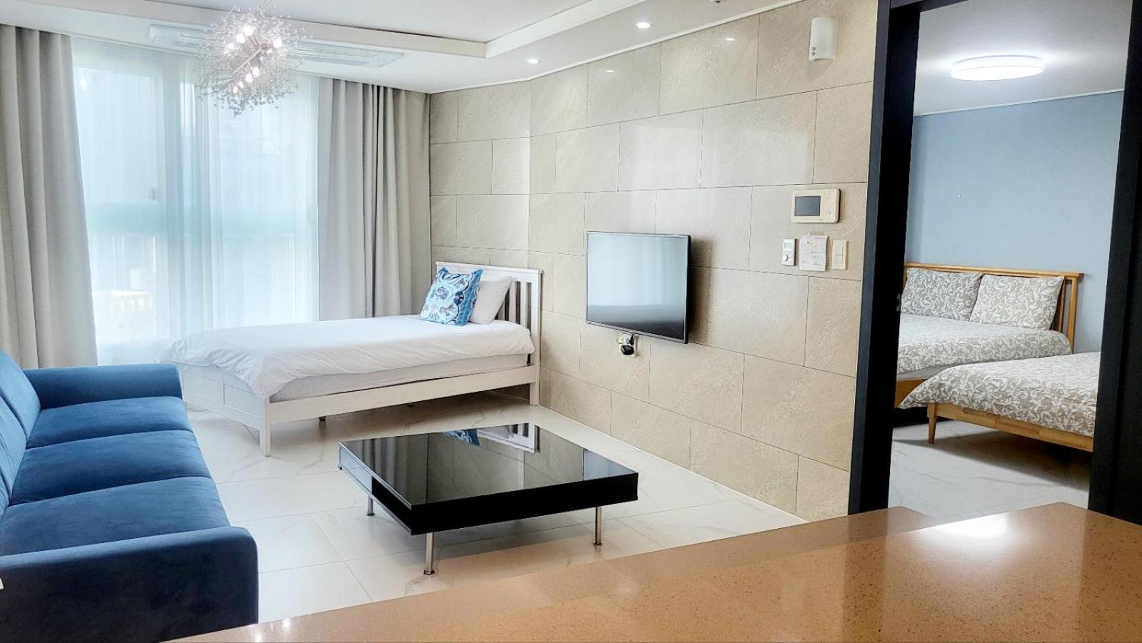 Haeundae Lavender House-Irua Hotel Busan Dış mekan fotoğraf
