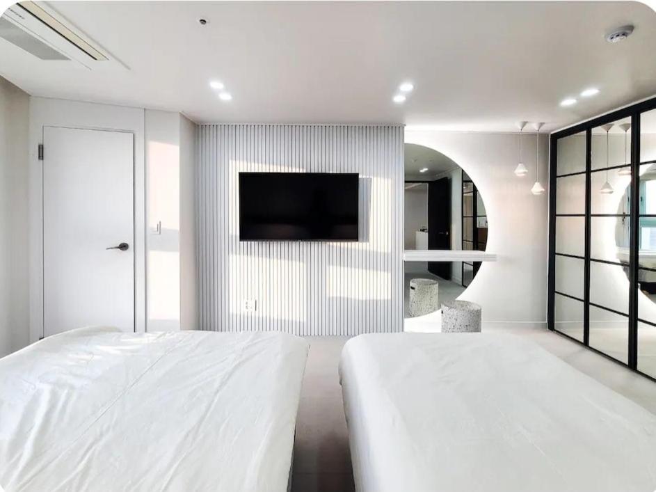 Haeundae Lavender House-Irua Hotel Busan Dış mekan fotoğraf